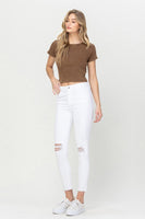 High Rise Crop Skinny Jeans