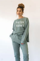 Outer Banks Beach Fleece Crewneck Sweatshirt Only