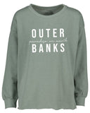 Outer Banks Beach Fleece Crewneck Sweatshirt Only