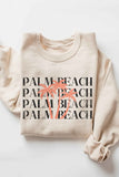 PALM BEACH GRAPHIC SWEATSHIRT