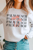 PALM BEACH GRAPHIC SWEATSHIRT