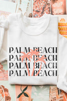 PALM BEACH GRAPHIC SWEATSHIRT