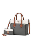 MKF Collection Brynlee Color-Block Tote Bag Mia K