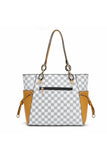 MKF Collection Xenia Circular Print Tote Bag Mia K