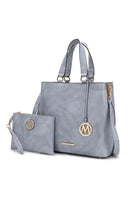 MKF Collection Beryl Snake-embossed Tote Bag Mia k