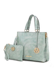 MKF Collection Beryl Snake-embossed Tote Bag Mia k