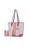 MKF Collection Arya Tote Bag With Wristlet Mia K