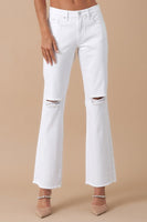 High Rise Slim Straight