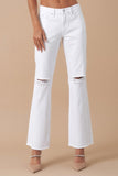 High Rise Slim Straight