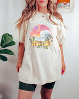 Beach Bum Plus Size Graphic Tee