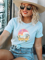 Beach Bum Plus Size Graphic Tee