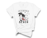 Life is Better at the Beach Plus Size Graphic Tee