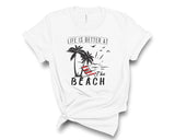 Life is Better at the Beach Plus Size Graphic Tee