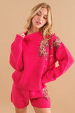 Cozy Soft Knitted Tiger Star Lounge Set