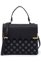 CM Monogram Top Handle Satchel