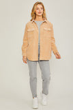 Corduroy Reversible Button Down Jacket