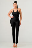 BODYCON BANDAGE JUMPSUIT