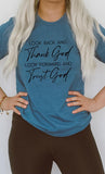 Thank God Trust God Inspirational Graphic Tee