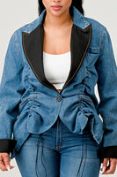 Cute Denim Blazer