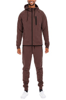 Mens Full Zip Sweat Pant Sweat Set