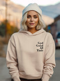 God is Good All the Time Plus Size Graphic Hoodie