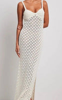 Crochet Knitted Maxi Dress