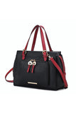 MKF Elise Color-block Satchel Bag by Mia k