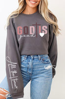 God Is Good Christian Graphic Fleece Sweatshirts