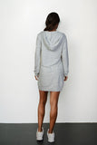 French Terry Hoodie Dress