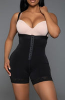 Daily Use & Postpartum Body Shaper Open Bust Tummy Control Butt Lifter Fajas