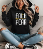 Faith over Fear Graphic Hoodie