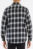 Mens Quilted Padded Flannel