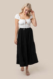 Women Tiered maxi skirt