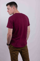 Short Sleeves Henley T-shirt