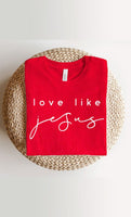 Love Like Jesus Graphic Tee PLUS