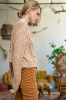 CABLE KNIT CARDIGAN