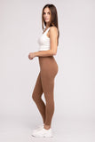 Premium Cotton Full-Length Leggings