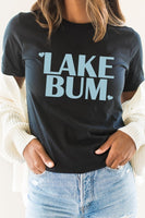 Lake Bum Heart Water Summer PLUS SIZE Graphic Tee