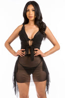 SHEER COVER UP 2 PIECE SET