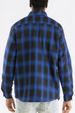 Mens Quilted Padded Flannel