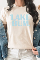 Lake Bum Heart Water Summer PLUS SIZE Graphic Tee