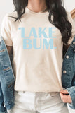 Lake Bum Heart Water Summer PLUS SIZE Graphic Tee