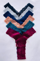 2 V Shape Lace Thong Panty Set
