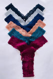 2 V Shape Lace Thong Panty Set