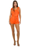 two piece swimsuit with jumpsuit coverup