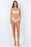 TWO PIECE BANDEAU TOP CLEAN FINISHED BIKINI