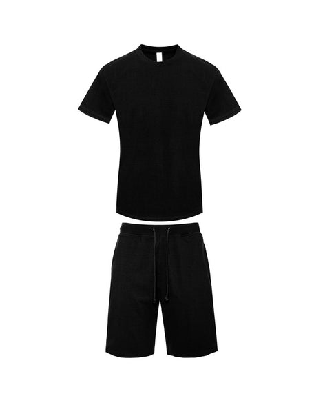 Premium Heavy Weight Single Jersey Short Set