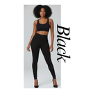 12 Piece Solid Color Heavy Weight Fleece Leggings