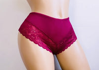 3 Lace Thong Panty Set