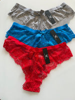 3 Lace Panty Set
